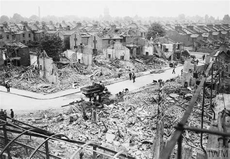 Air Raid Damage In Britain During The Second World War Imperial War
