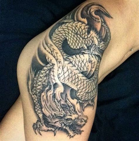 Chronic Ink Tattoo Toronto Tattoo In Progress Dragon Tattoo On The