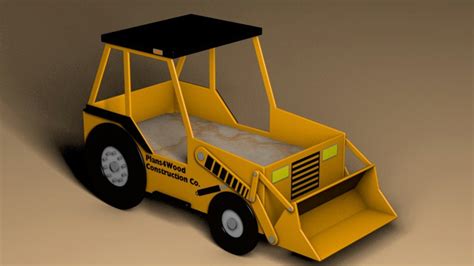 Dxf File Front End Loader Twin Size Etsy