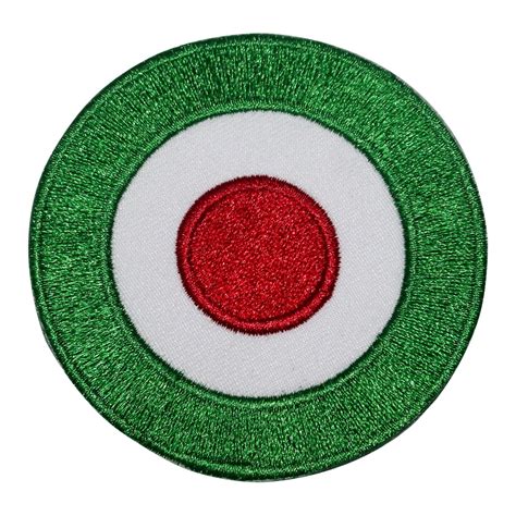 Shooting Target Patch Green Embroidered Iron On Sew On Patch Etsy Uk