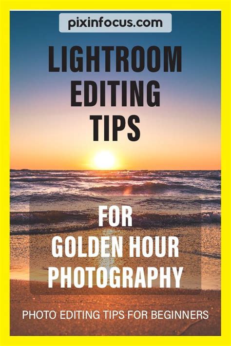 This preset features golden tones, with soft whites. Lightroom Editing Tips for Golden Hour Photos - Pixinfocus ...