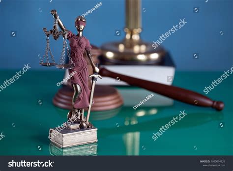 Statue Justice Law Concept Temida Themis Stock Photo 1090074335