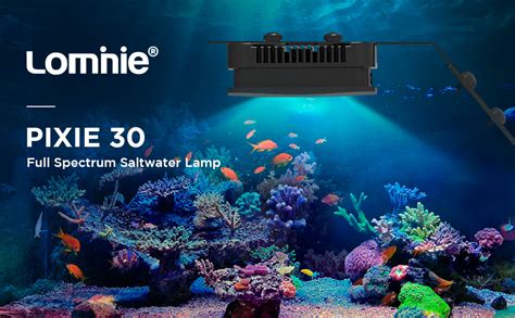 Lominie Led Aquarium Light Full Spectrum Fish Tank Light