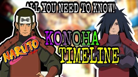 The Past Of Hidden Leaf Village Konoha Complete Timeline From Naruto