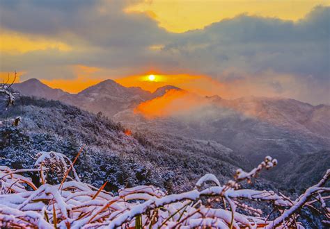 Winter Snow In Southern China Cgtn