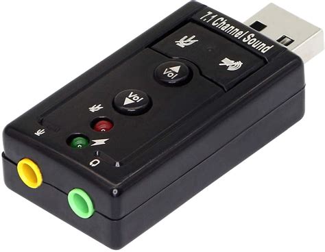 Usb Sound Card With 35 Mm Headphone And Microphone Jack Usb 20