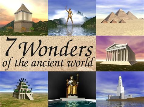 25 Incredible Facts About The Seven Wonders Of The World
