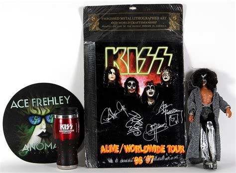 Lot Detail Kiss Alive Worldwide Tour Limited Edition Toys