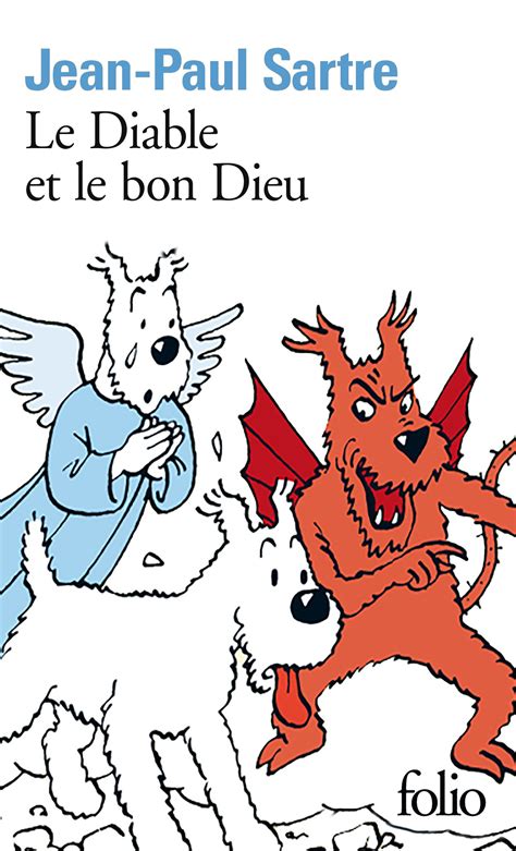 Le Diable Et Le Bon Dieu Tintin Book Worms Cartoon