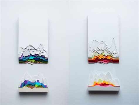 Colorful Paper Foods And Patterns By Maud Vantours — Colossal Paper