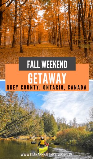 Fall Ontario Weekend Getaway Chasing Waterfalls In Grey County Fall