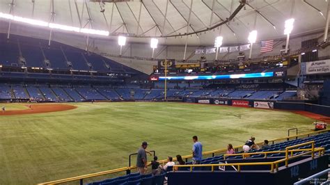 Tropicana Field Section 142 Tampa Bay Rays