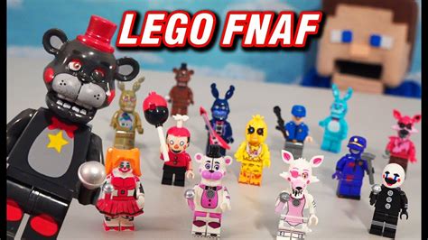 Five Nights At Freddys Lego Mini Figures Sister Location And Pizzeria