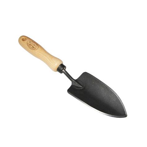 Forged Small Trowel Wood Handle Steel Outdoor Gardening Hand Tool