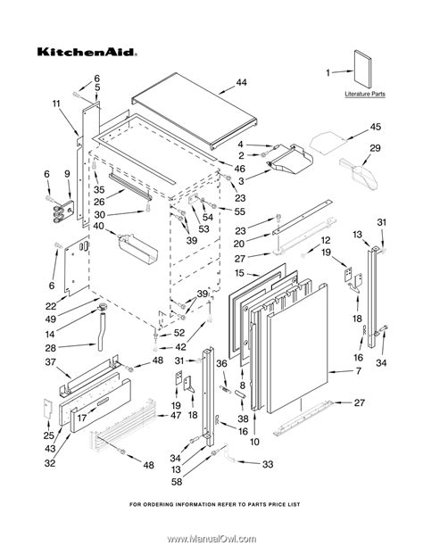 It shows how the electrical wires are interconnected and can also show where fixtures and components may be connected to the system. KitchenAid KUIS18NNTS | Parts Diagram