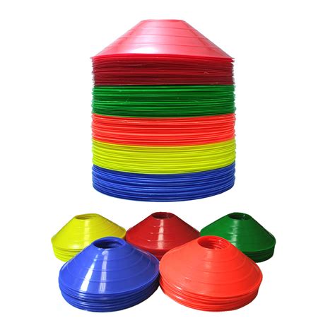 50pcs Disc Cones Agility Training Soccer Cones Field Cone Markers Multi