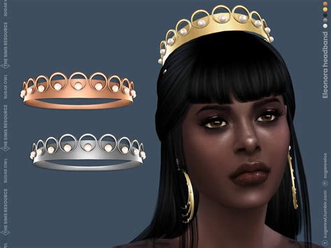 Sims 4 Eleonora Headband By Sugar Owl At Tsr The Sims Game