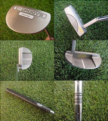 Yes Penny C Groove Golf Putter Excellent Face Balanced Ebay