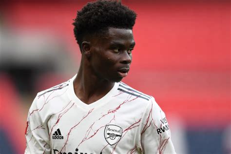 View the player profile of arsenal midfielder bukayo saka, including statistics and photos, on the official website of the premier league. Bukayo Saka's message to Bellerin after goal — Arsenal Times