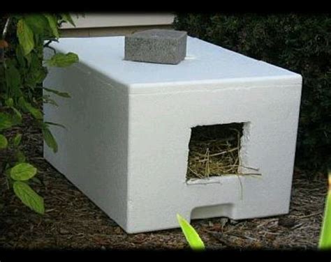Pet diy shelter feeding station cats pallet. 68 best images about DIY - Feral Cat Shelters & Feeding ...