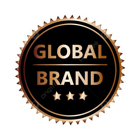 Royal Brand Vector Hd Images Global Brand Luxury Golden Royal Label