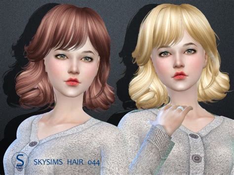 Butterflysims Skysims 044 Hair Sims 4 Hairs