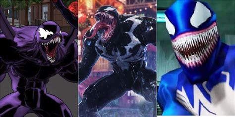 Marvels Spider Man 2s Venom Desgametopic A Comparison To Past Spider