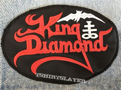King Diamond King Diamond Logo Patch Patch Metal Evangelists