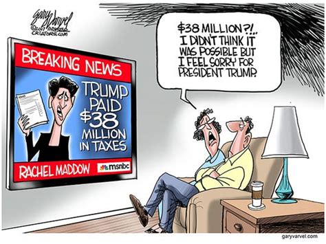Cartoonist Gary Varvel Trumps Tax Return