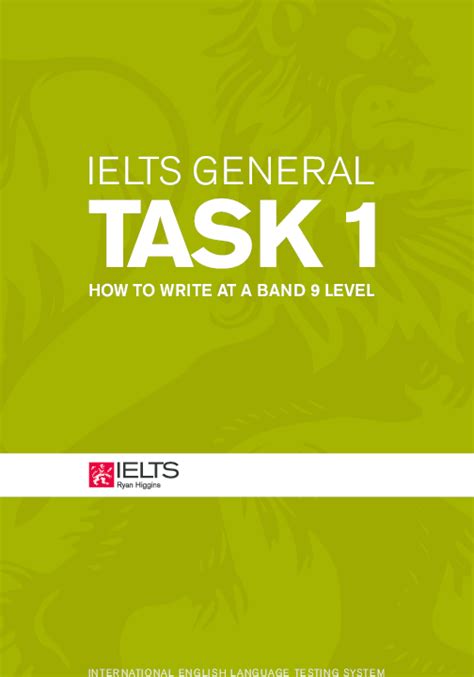 Pdf Ielts Writing General Task 1 How To Write At A Band 9 Level