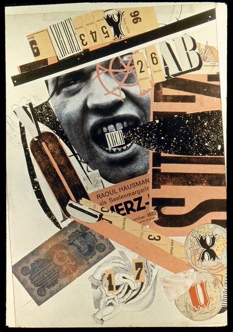 Raoul Hausmann Dada Art Dada Collage Photomontage