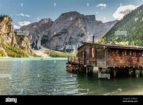 September 2021 Fanes Sennes Braies Natural Park Panorama Of The