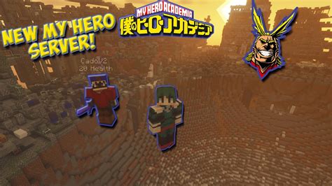 New My Hero Academia Minecraft Server Smp My Hero Icee Episode 1 Youtube