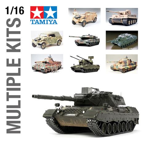 Tamiya 116th Military Army Plastic Model Kit Build Yourself All Sets