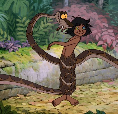 Maybe you would like to learn more about one of these? Kaa and Mowgli favourites by rzdziarek on DeviantArt