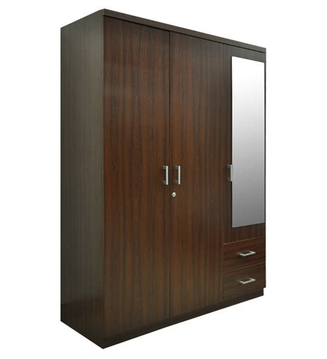 Finance & next day delivery options. 3 Door Value Wardrobe with Mirror by Spacewood by ...