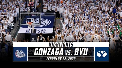 If you had already registered for any of the sessions, you should have received an. No. 2 Gonzaga vs. No. 23 BYU Basketball Highlights - Stadium