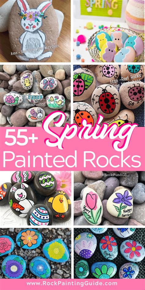 50 Easy Spring Crafts Painted Rock Ideas To Inspire You Painting