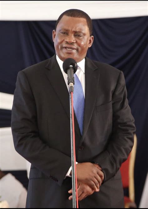 Alafu mjinga anasimama hapa kunitisha, ashindwe shetani. Speaker. J.B. Muturi's tweet - "Joined mourners led by ...