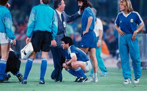 Germany won the trophy after beating argentina in the final. Diego Maradona: A career in pictures - Mirror Online