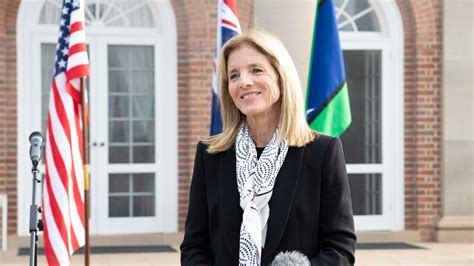 Caroline Kennedy Gives Nothing Away In First Day On Job The Australian