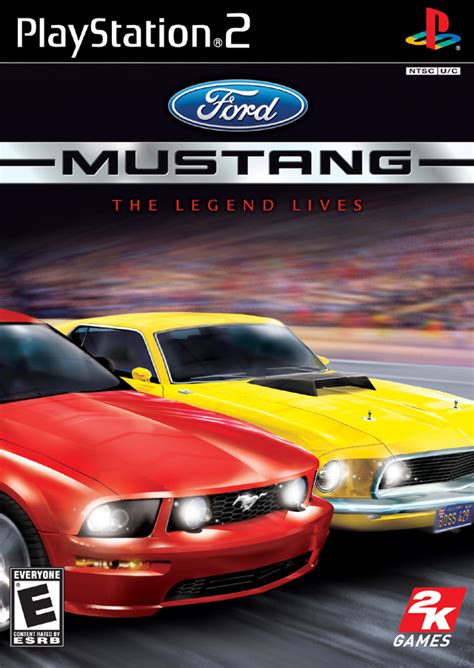 Ford Mustang The Legend Lives Sony Playstation 2 Game