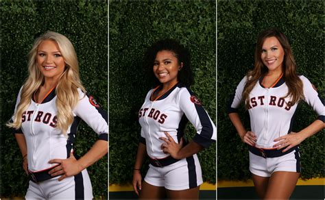 Meet The Houston Astros Shooting Stars Dance Team Houston Chronicle