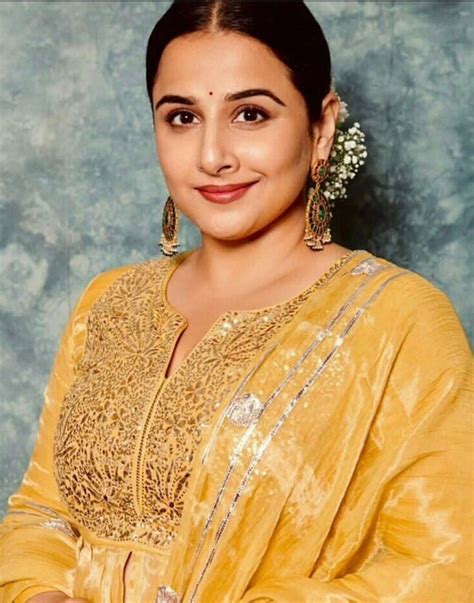 Vidya Balan Is Our Ray Of Sunshine Clad In Yellow Anarkali Suit