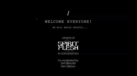 Artists Of Spirit And Flesh In Conversationhosted By Slash Art Sf Youtube