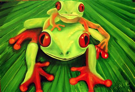 Frogs Paintings