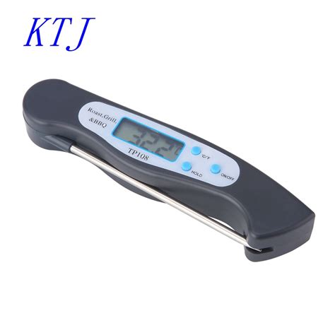 Foldable Digital Meat Bbq Thermometer Folding Food Oven Probe 50c 300c