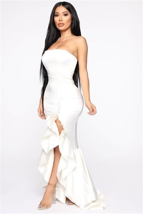 Pin By Arian Singh On Fashion Nova Fashion Nova Dress White Maxi