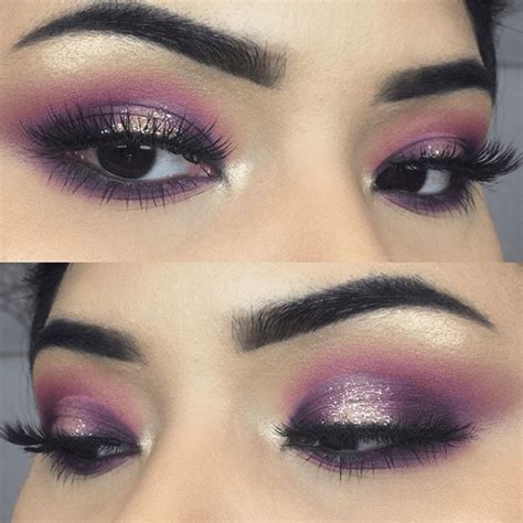 21 Purple Eyeshadow Looks For Brown Eyes