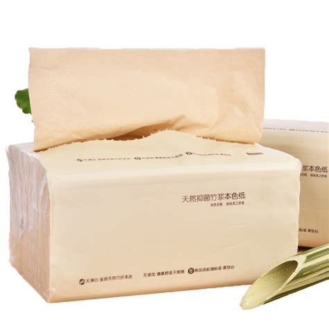 Tissues Paper Organic Pack Soft Water Absorption Custom Logo Printing Bathroom Facial Tissues